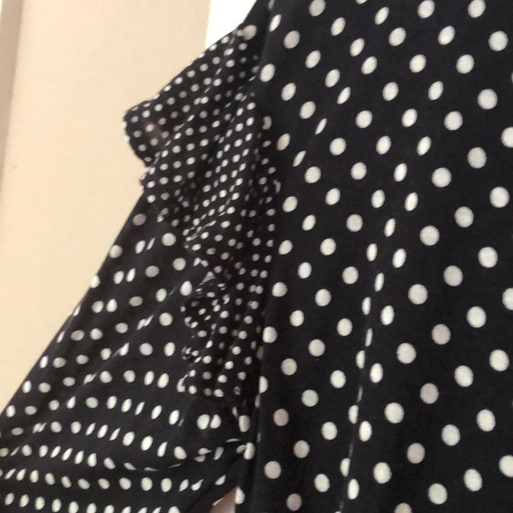 H&M Polka Dot Long Sleeve Shirt - Picture 2 of 2